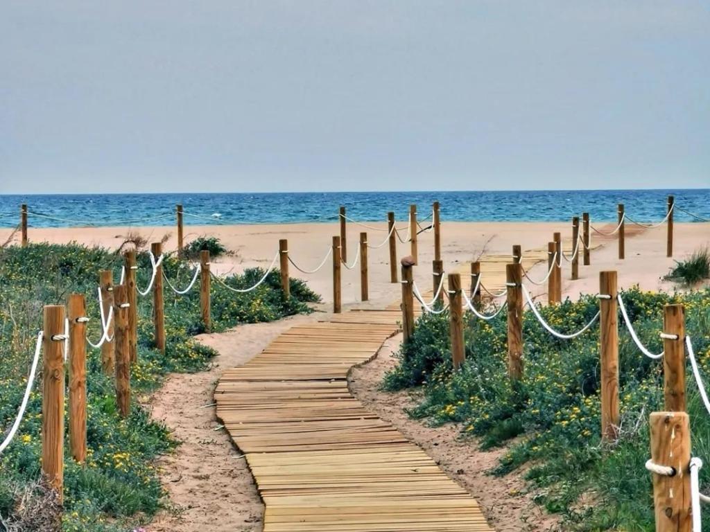 Moderno Piso Con Vistas En Puerto De Sagunto Vt-52189-V Apartamento Exterior foto